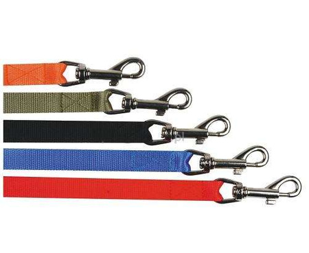 CHABA Smycz taśma - 10mm czarna