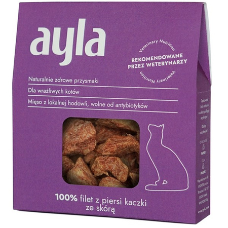 Ayla Cat filet z piersi kaczki ze skórą 28 g 