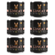 ZESTAW Lovcat Pure łosoś 6 x 190 g
