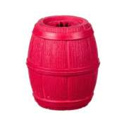 Barry King beczka na przysmaki, czerwona, 8 cm