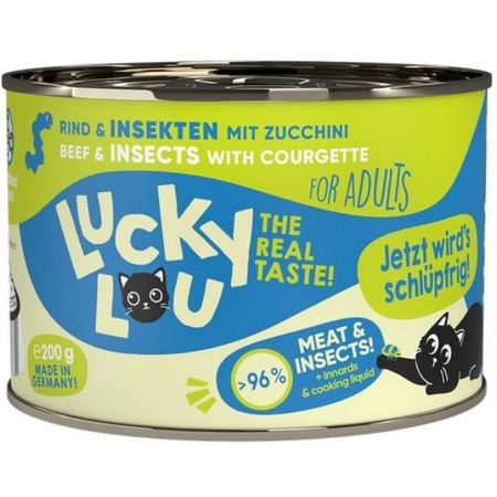 Lucky Lou Lifestage Adult wołowina i owady 200 g