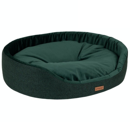 amiplay Siena legowisko owalne dla psa zielone S