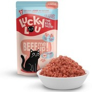 ZESTAW Lucky Lou Lifestage Adult drób i wołowina 125 g x 6 szt