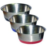 MISKA CIĘŻKA Z SILIKONOWĄ PODKŁADKĄ, MATOWA 2,3 L