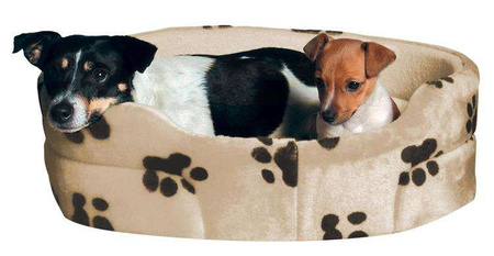 LEGOWISKO CHARLY 55X48CM BEŻ