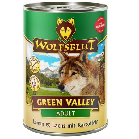 Wolfsblut Green Valley jagnięcina i łosoś 395 g