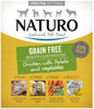 Naturo grainfree kurczak z ziemniakami i warzywami 400g 4009