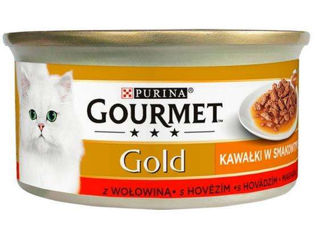 Gourmet Gold Sauce Delight Wołowina 85g