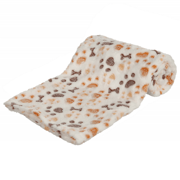 Koc Lingo, 150 × 100 cm, biało/beżowy