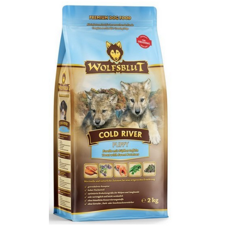 Wolfsblut Dog Cold River Puppy Pstrąg i bataty 2kg