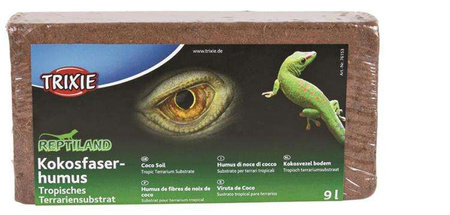 Podłoże: Humus z włókien kokosa, prasowane, 9 l