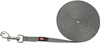 Smycz treningowa, dla małych psów, grafit, taśma parciana, XS–S: 5 m/10 mm, bardzo lekka