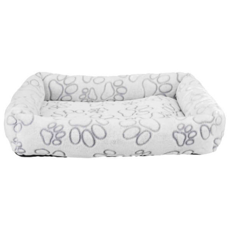 Legowisko Nando, 60 × 50 cm, jasnoszare