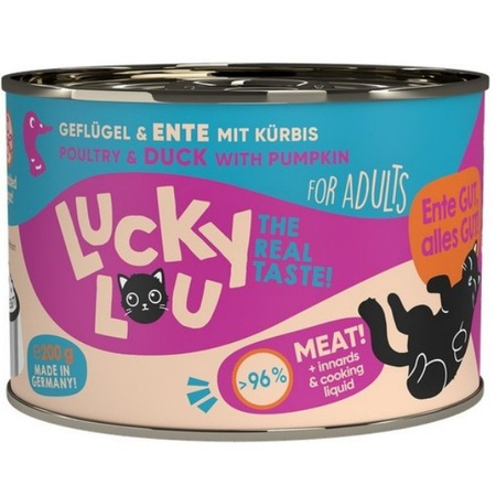 Lucky Lou Lifestage Adult drób i kaczka 200 g