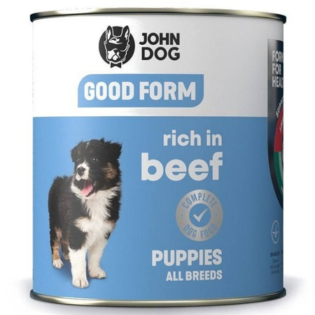 John Dog Good Form Puppies wołowina 800 g