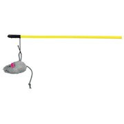 ZABAWKA MYSZ W FUTERKU NA WĘDCE