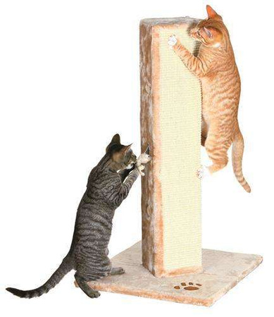 DRAPAK DLA KOTA "SORIA" 45x80x45cm, BEŻ