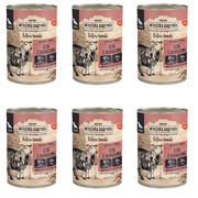 ZESTAW Wiejska Zagroda Leśne smaki Senior dzik z jagnięciną 6 x 400 g