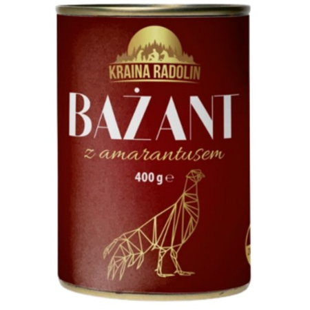 Kraina Radolin bażant i amarantus dla psa 400 g