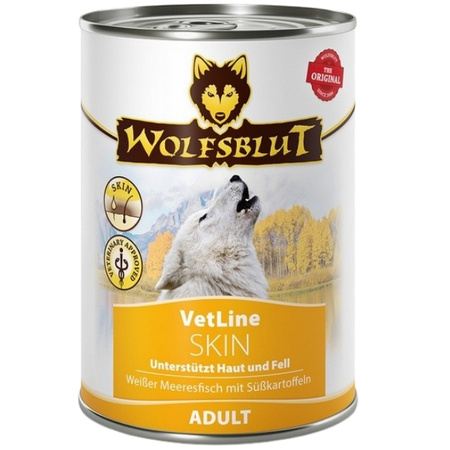 Wolfsblut VetLine Skin biała ryba oceaniczna 395 g