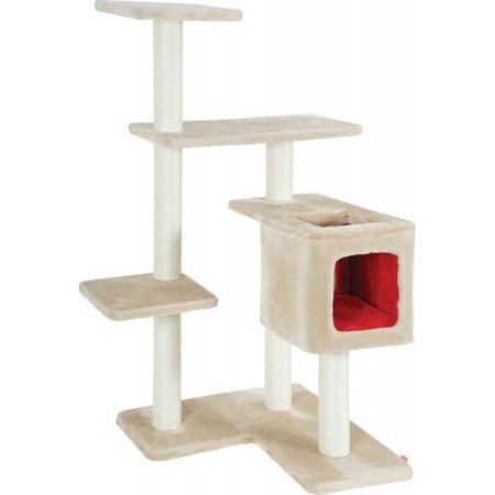 Zolux drapak dla kota cube l 600x600x1170 mm kol. szary