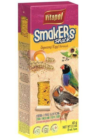 SMAKERS DLA ZEBERKI I PTAKÓW EGZOTYCZNYCH- JAJECZNY