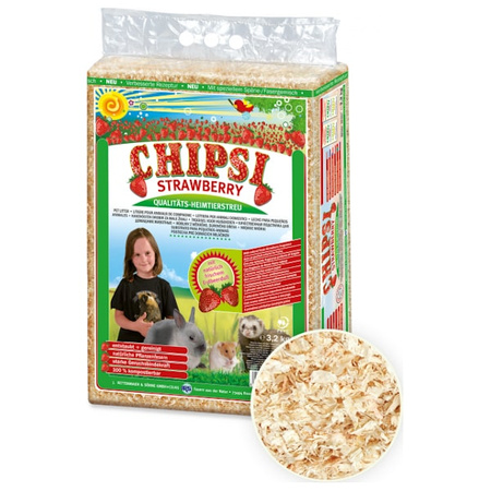 Chipsi Strawberry Ściółka 15L / 1kg