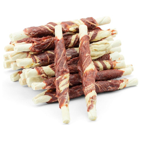 Happy Snacky patyczki wołowe z jagnięciną i dorszem 500 g