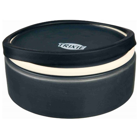 Miska ceramiczna z gumową podstawą, 0.75 l/ř 16 cm