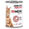 John Dog for Cats 99 Menu bażant 400 g