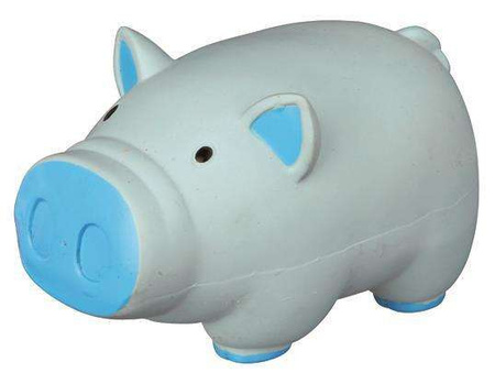 Świnka, oryginalny dźwięk ,lateks, 11 cm