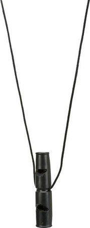 Gwizdek dwutonowy, plastikowy, 7.5 cm