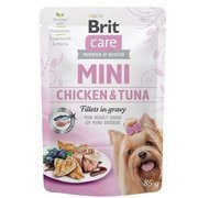 Brit Care Mini Pouch kurczak i tuńczyk filety 85 g