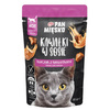 Karma mokra dla kota Pan Mięsko Kawałki w sosie Kurczak z krewetkami (dorosły) 85 g