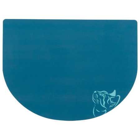 Podkładka pod miski, dla kota, 40x30 cm, z nadrukiem głowy kota