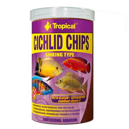 Tropical cichlid chips 250ml 130g