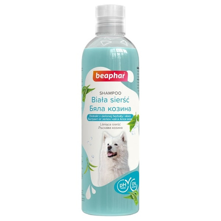 Beaphar biała sierść szampon dla psa 250 ml