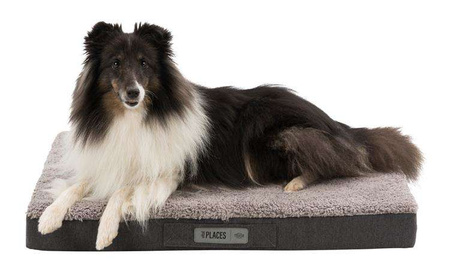 Materac Vital Bendson, 80 × 60 cm, ciemnoszary/jasnoszary