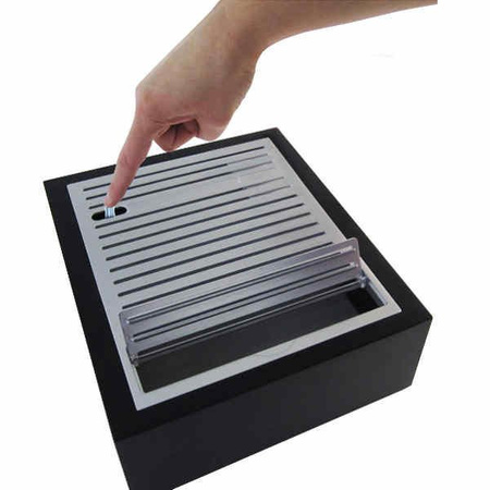 Akwarium z LED Fluval EDGE 2.0 23L,16.8x10.25x14 cm, czarne