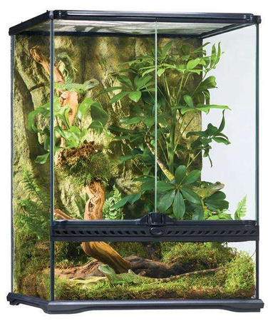 Terrarium szklane SMALL, 45x45x60cm