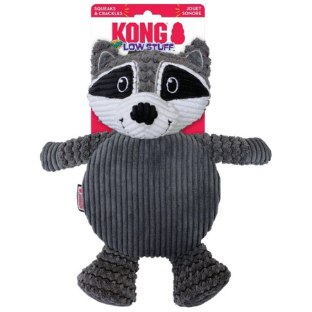 KONG Low Stuff Crackle Tummiez Raccoon dla psa