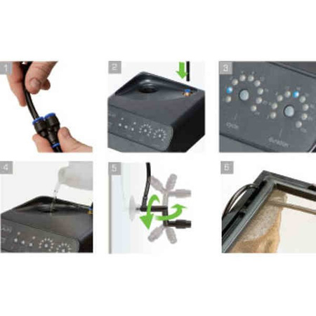 Exo terra monsoon solo II system zraszający do terrarium