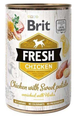 Brit fresh chicken with potato kurczak z ziemniakami 400g