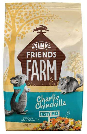 Tiny Friends Farm Charlie Chinchilla Tasty Mix 850g