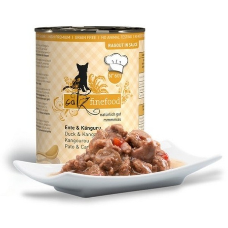 Catz Finefood Ragout N. 607 kaczka i kangur 380 g