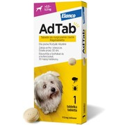 Elanco AdTab na kleszcze i pchły tabletka dla psa 2,5-5 kg 1 szt.