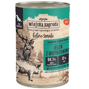 Wiejska Zagroda Leśne smaki jeleń z wieprzowiną 400 g