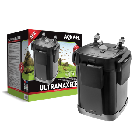 Aquael ultramax 1000 filtr zewnętrzny 1000l/h do akwarium 100-300l