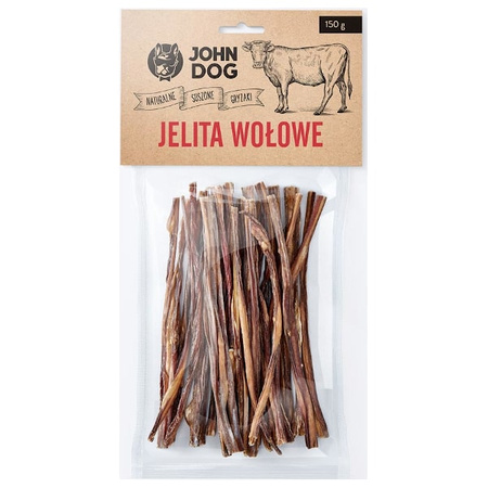 John dog jelita wołowe 150 g