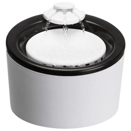 Poidło Triple Flow, 2l, czarne/białe